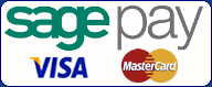 Accepted credit/debit cards via sagepay