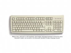 Portuguese keyboard, beige, USB