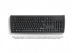 USA keyboard, black, PS/2