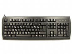 USA International keyboard, black, USB