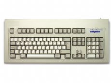 Original IBM style keyboard, beige PS/2