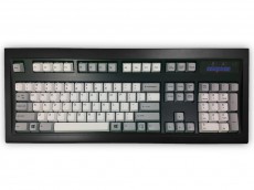USA New Model M Keyboard Black White/Gray