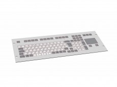 Tipro Standard layout Rack Mount Keyboard with integrated capacitive touchpad PS/2