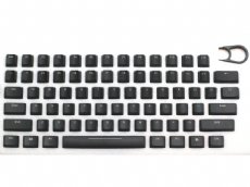 Universal Black Translucent Mechanical Keyboard Keycap Set
