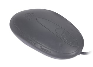 SSM3 - SEAL SHIELD Mouse Black - Waterproof Optical Mouse