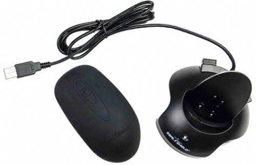 SSM3W - Silver Seal Wireless Optical Rechargeable Mouse Black Antimicrobial