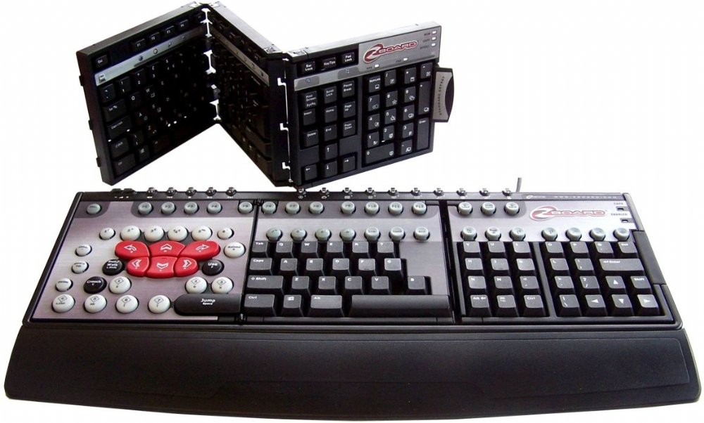 KBC-IDZ01 - Gaming Zboard, hot swappable keysets keyboard