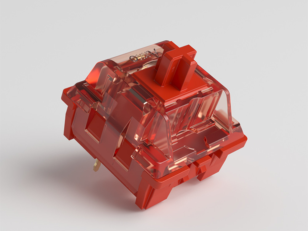 Akko CS Radiant Red Linear Switch Set 45