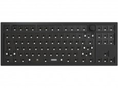 ANSI Keychron Q3 QMK RGB Barebone Aluminium Mac/PC Carbon Black Custom Keyboard with Knob