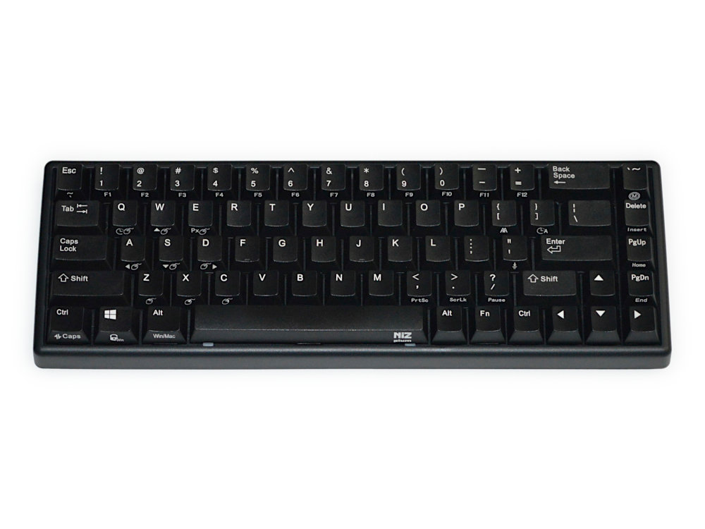 Atom68 Capacitive 35gf Programmable 60% Keyboard Black, picture 1