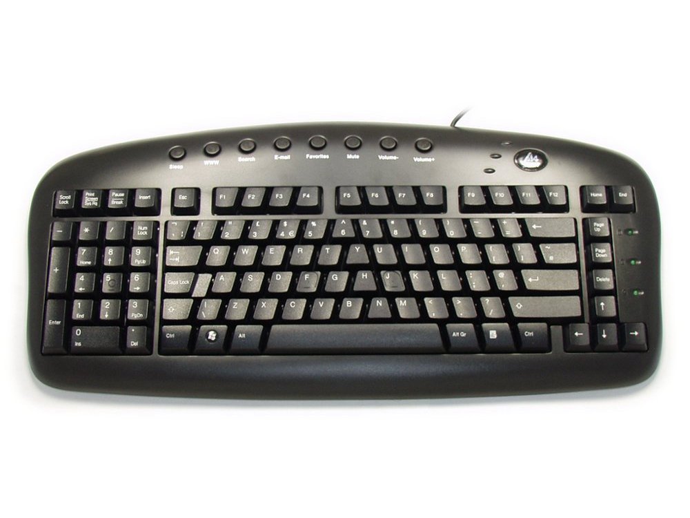 Black Left-Handed Keypad Keyboard, picture 1