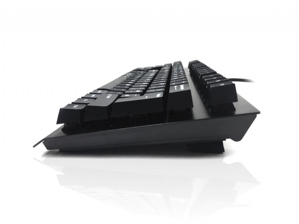 Black Left-Handed Programmable Keyboard