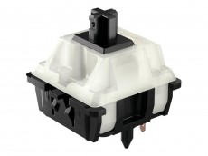 CHERRY MX Black Clear-Top Linear Lubricated PCB Mount Switch Set 90