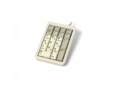 Programmable keypad, beige with pass thru port