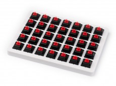 CHERRY MX Red Switch Set and Holder 35