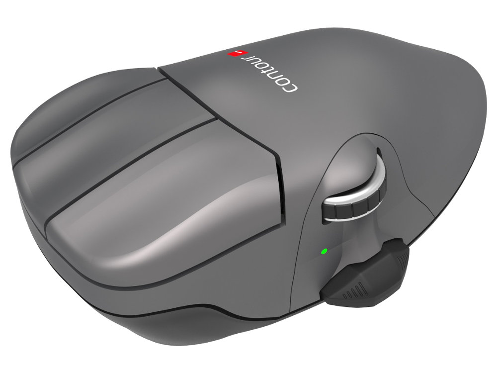 Contour Mouse Wireless Large Right Handed Ergonomic Mouse