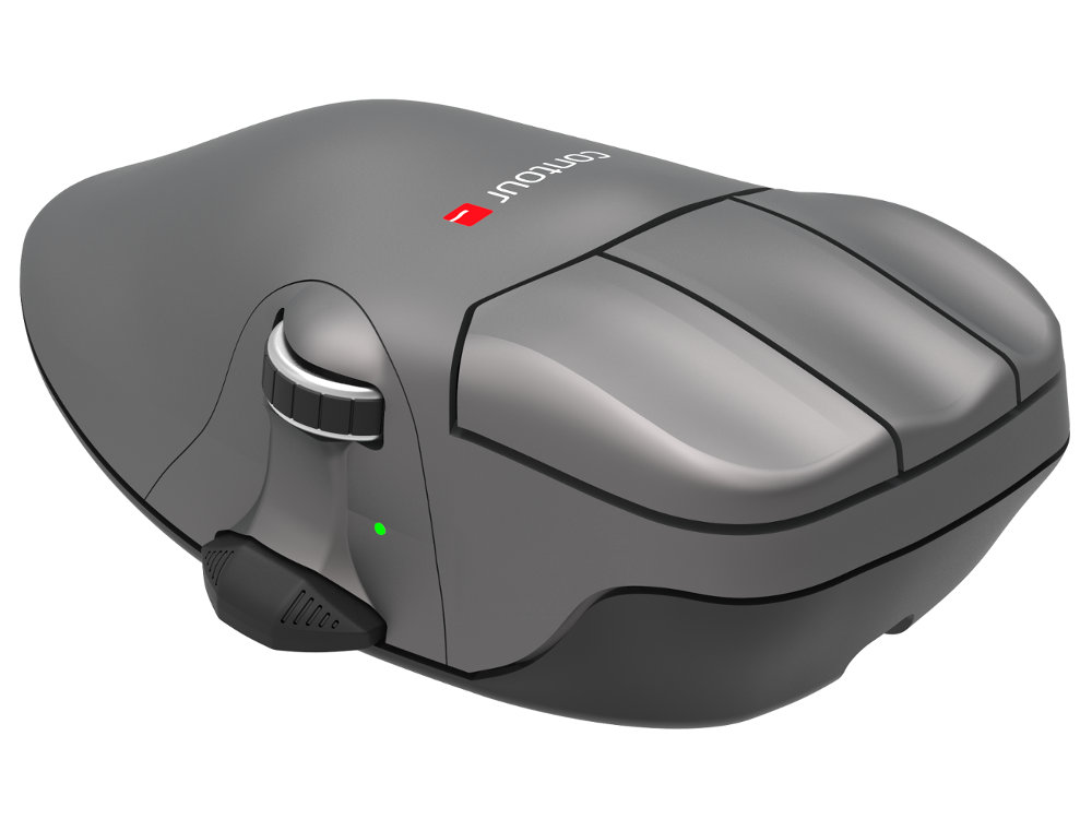 Contour Mouse Wireless Medium Left Handed Ergonomic Mouse
