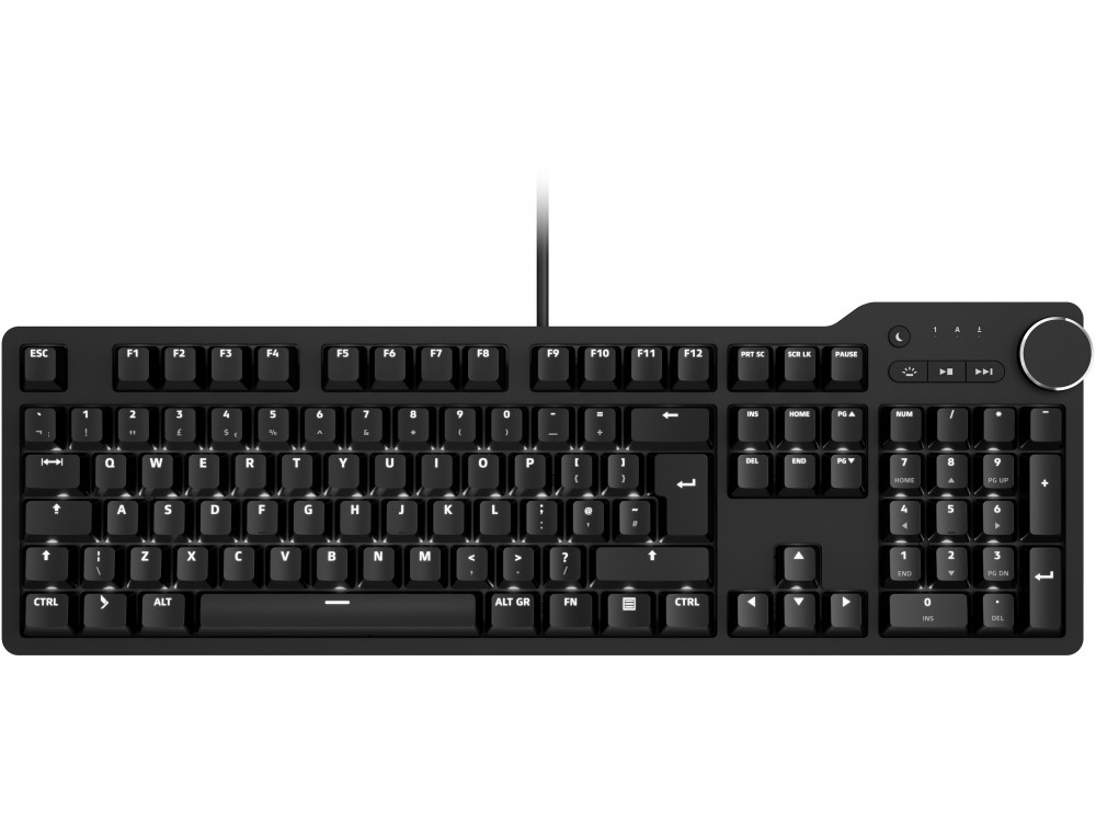 UK Das 6 Professional Backlit Click Keyboard