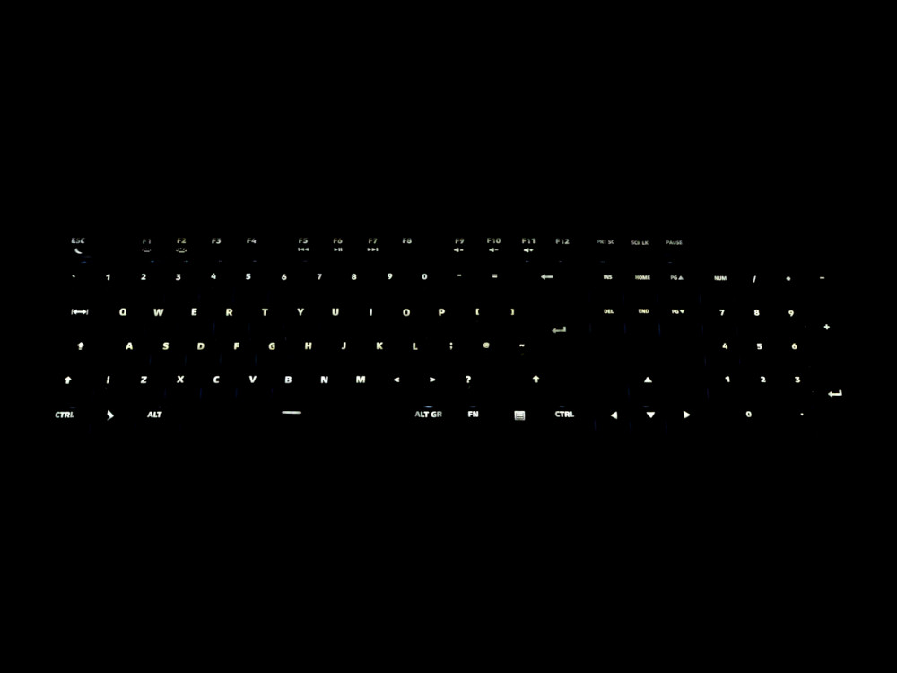 UK Das Keyboard Prime 13 Backlit  Soft Tactile
