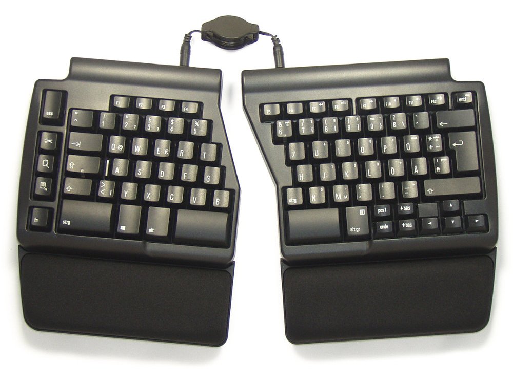 German Ergo Pro Quiet PC Ergonomic Keyboard