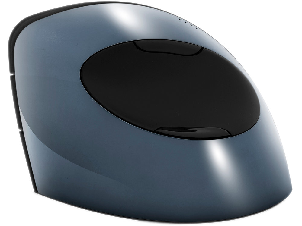 Evoluent Vertical C Mouse Wireless Right Handed Silver