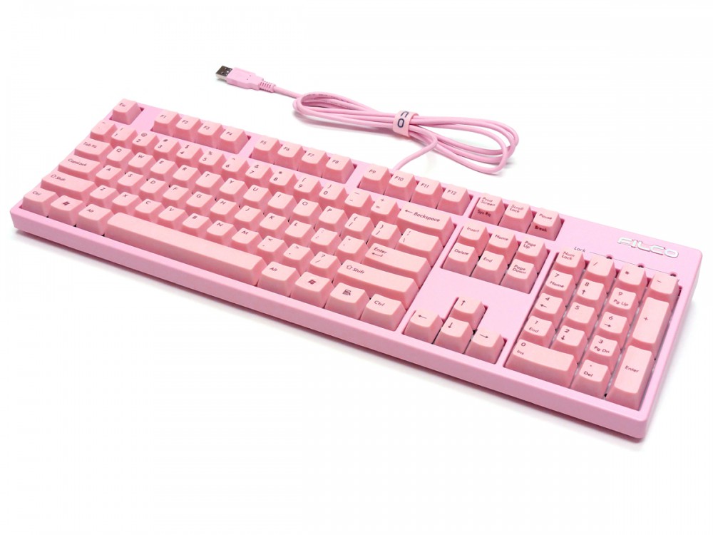 Filco Majestouch 2 Pink MX Brown Tactile USA Keyboard, picture 6
