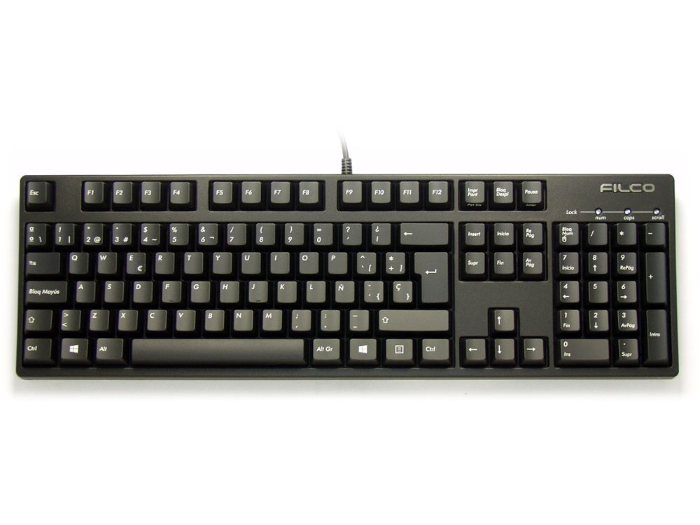 succes Mooie vrouw koper Spanish Filco Majestouch-2, MX Blue Click Keyboard : FKBN105MC/SPB2 : The  Keyboard Company