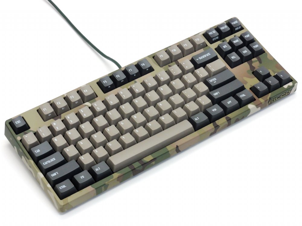 Filco Majestouch 2 Camouflage-R, Tenkeyless, MX Brown Tactile, USA Keyboard