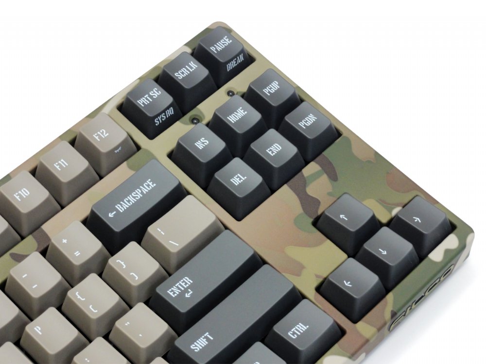 Filco Majestouch 2 Camouflage-R, Tenkeyless, MX Brown Tactile, USA Keyboard, picture 7