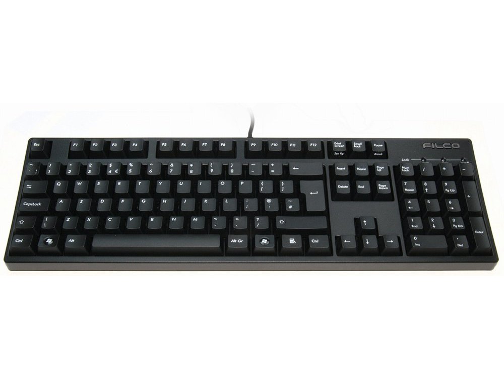 UK Filco Majestouch-2, MX Blue Click Keyboard