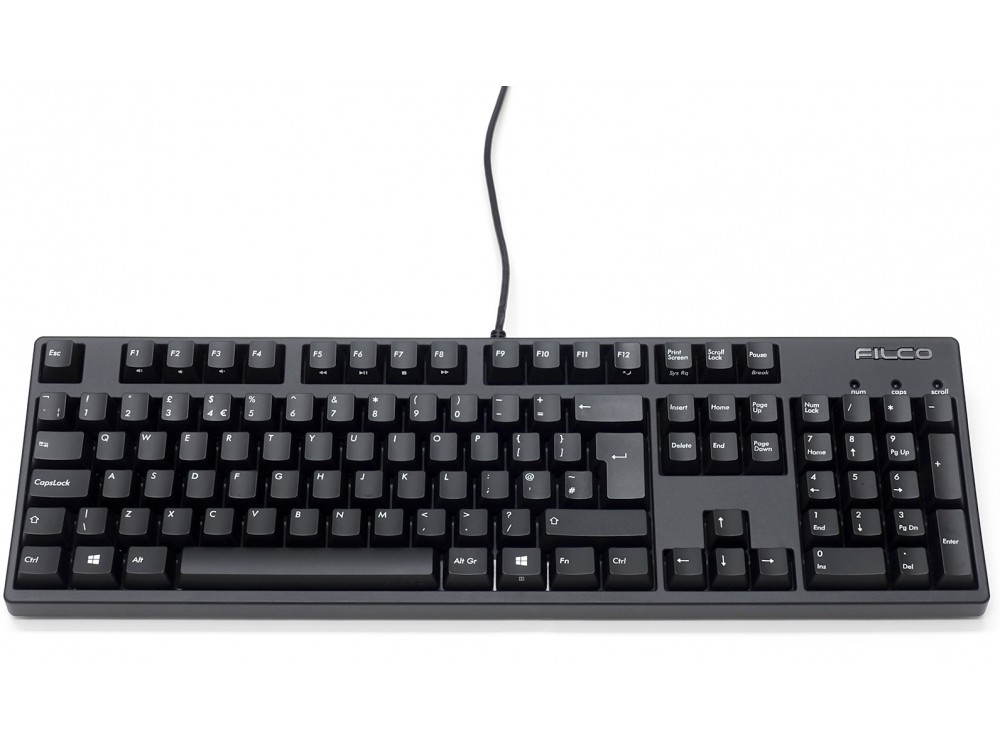 UK Filco Majestouch 3 MX Brown Tactile Double Shot Keyboard