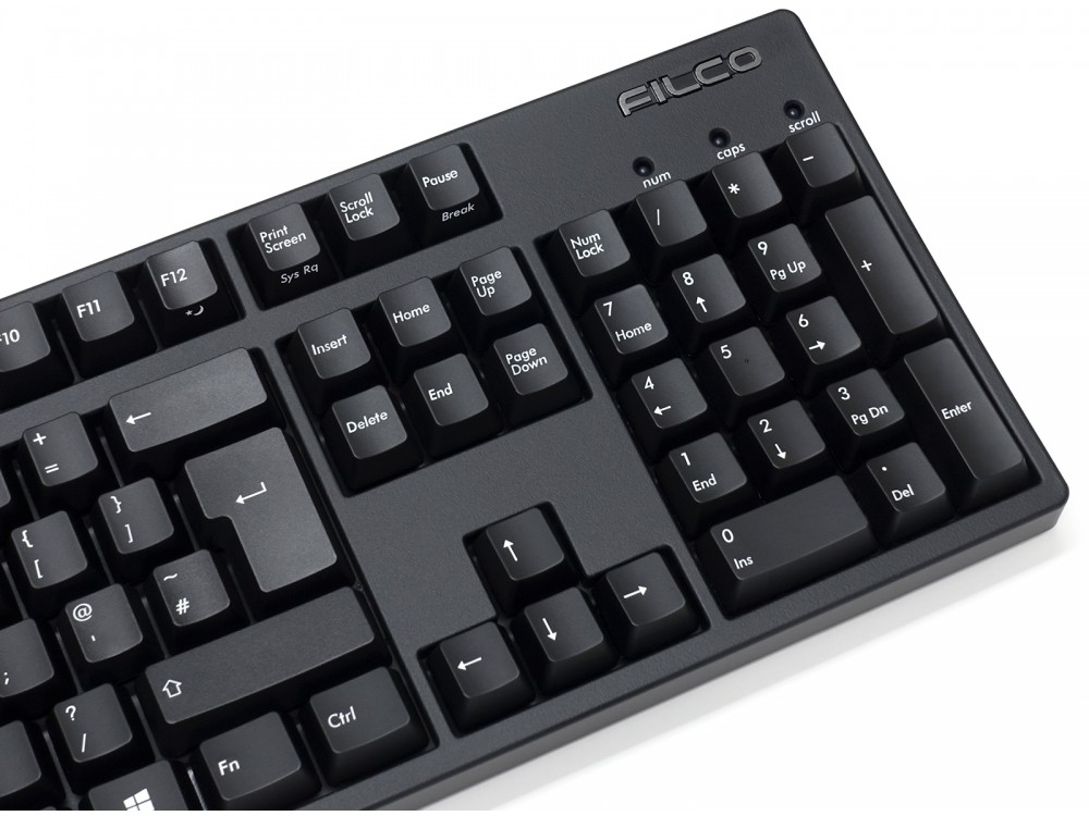 UK Filco Majestouch 3 MX Blue Click Double Shot Keyboard