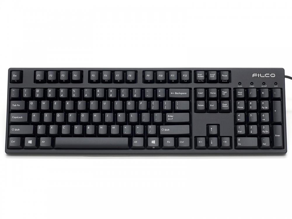 Filco Majestouch STINGRAY MX Low Profile Red Linear USA Keyboard, picture 1
