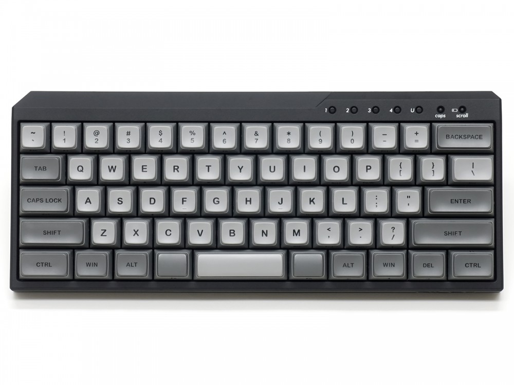 USA Majestouch MINILA-R Convertible Matte Black MX Silent Red Soft Linear Keyboard