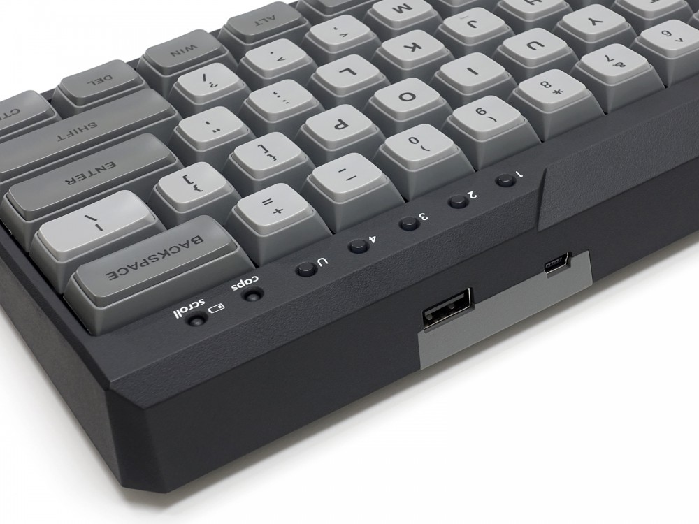 USA Majestouch MINILA-R Convertible Matte Black MX Brown Tactile Keyboard, picture 9