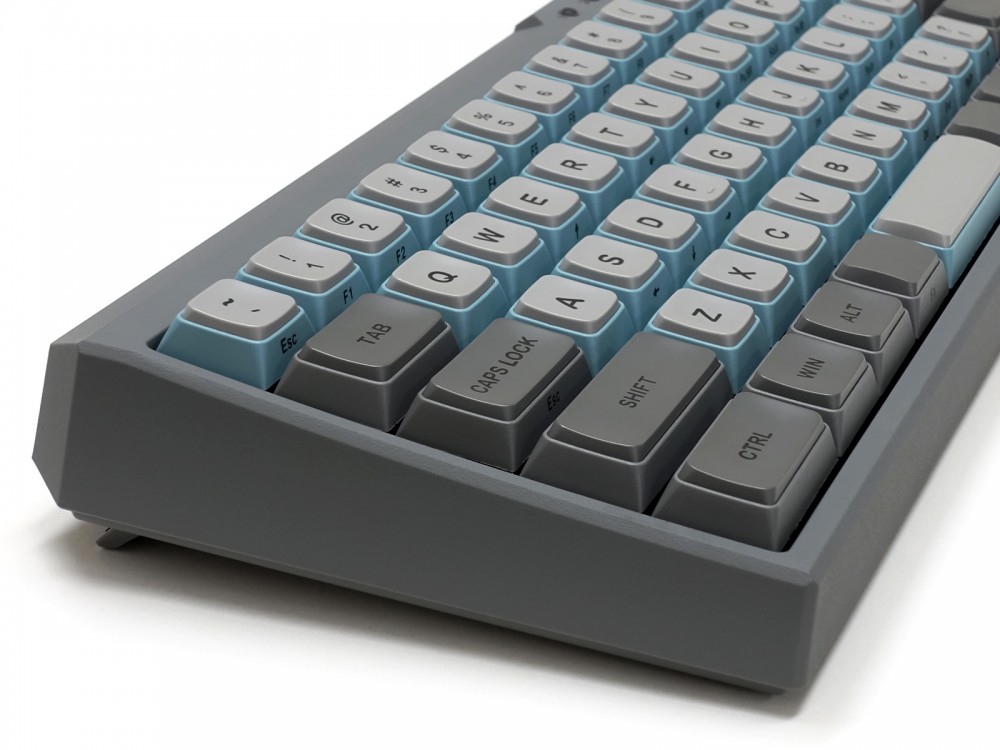 USA Majestouch MINILA-R Convertible Sky Gray MX Brown Tactile Keyboard