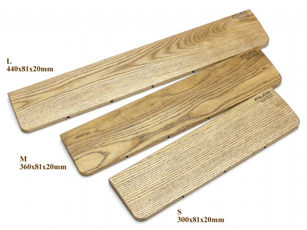Filco Wood Palm Rest for TenKeyless Keyboards, picture 4