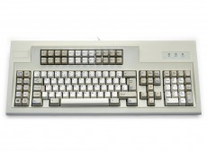 UK Original IBM Style 122 Key Keyboard Beige USB