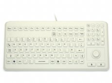 InduKey Induproof Advanced Compact Silicone Keyboard with Mouse Button IP68