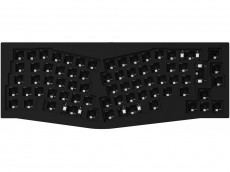 ISO Keychron Q8 65% Ergo QMK RGB Barebone Aluminium Mac/PC Carbon Black Custom Keyboard