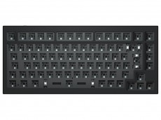 ISO Keychron Q1 QMK RGB Barebone Aluminium Mac/PC Carbon Black Custom Keyboard