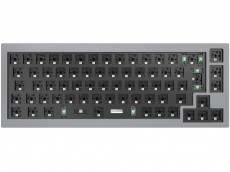 ISO Keychron Q2 QMK RGB Barebone Aluminium Mac/PC Silver Grey Custom Keyboard