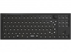 ISO Keychron Q3 QMK RGB Barebone Aluminium Mac/PC Carbon Black Custom Keyboard with Knob