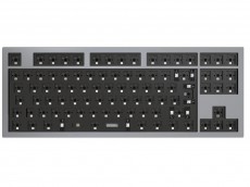 ISO Keychron Q3 QMK RGB Barebone Aluminium Mac/PC Silver Grey Custom Keyboard
