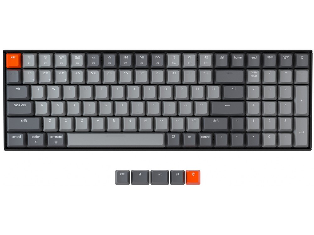 USA Keychron K4 Bluetooth RGB Backlit Hot-Swap Tactile Mac/PC Keyboard
