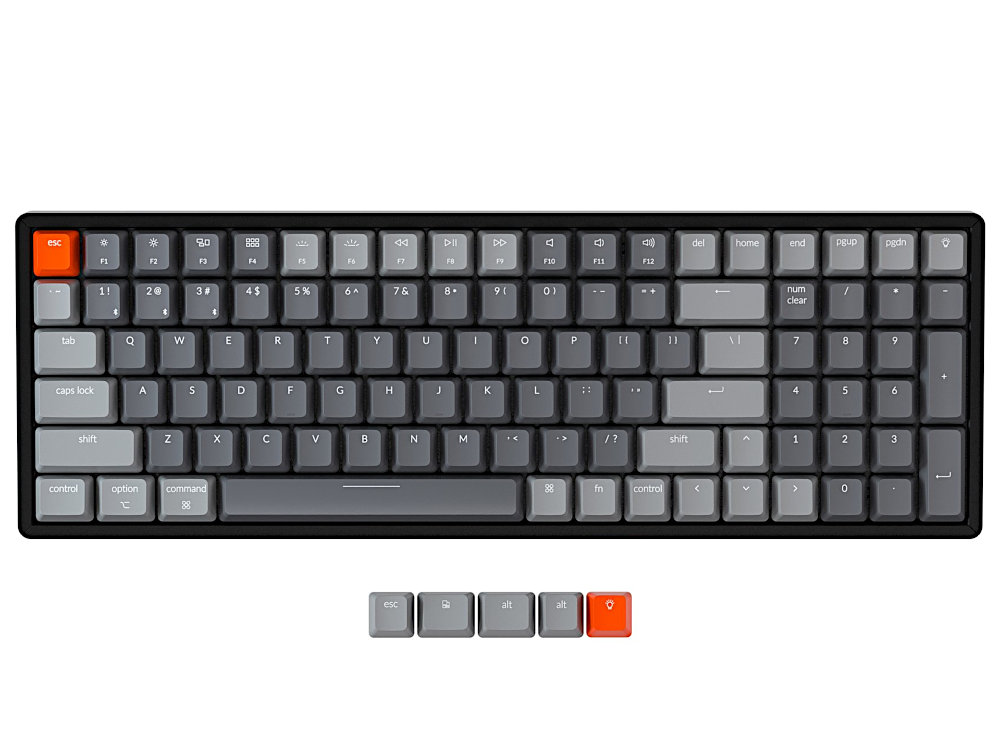 USA Keychron K4 Bluetooth RGB Backlit Tactile Aluminium Mac/PC Keyboard