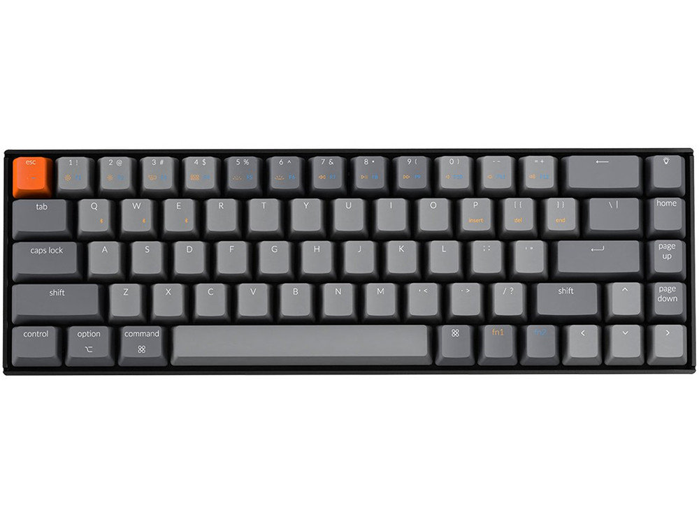 USA Keychron K6 Bluetooth Backlit Tactile Mac/PC 65% Keyboard