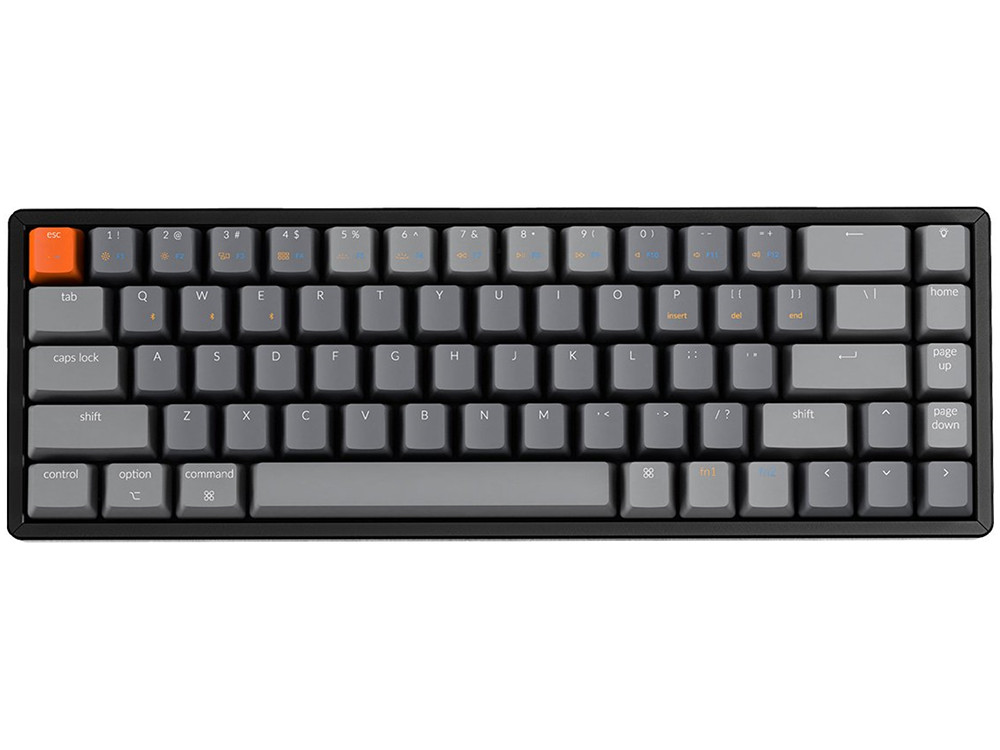 USA Keychron K6 Bluetooth RGB Backlit Hot-Swap Linear Aluminium Mac/PC 65% Keyboard