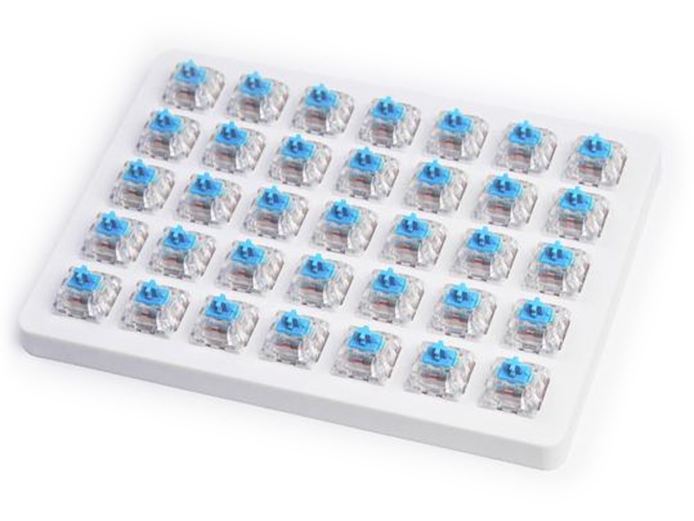 Kailh Blue Switch Set and Holder 35