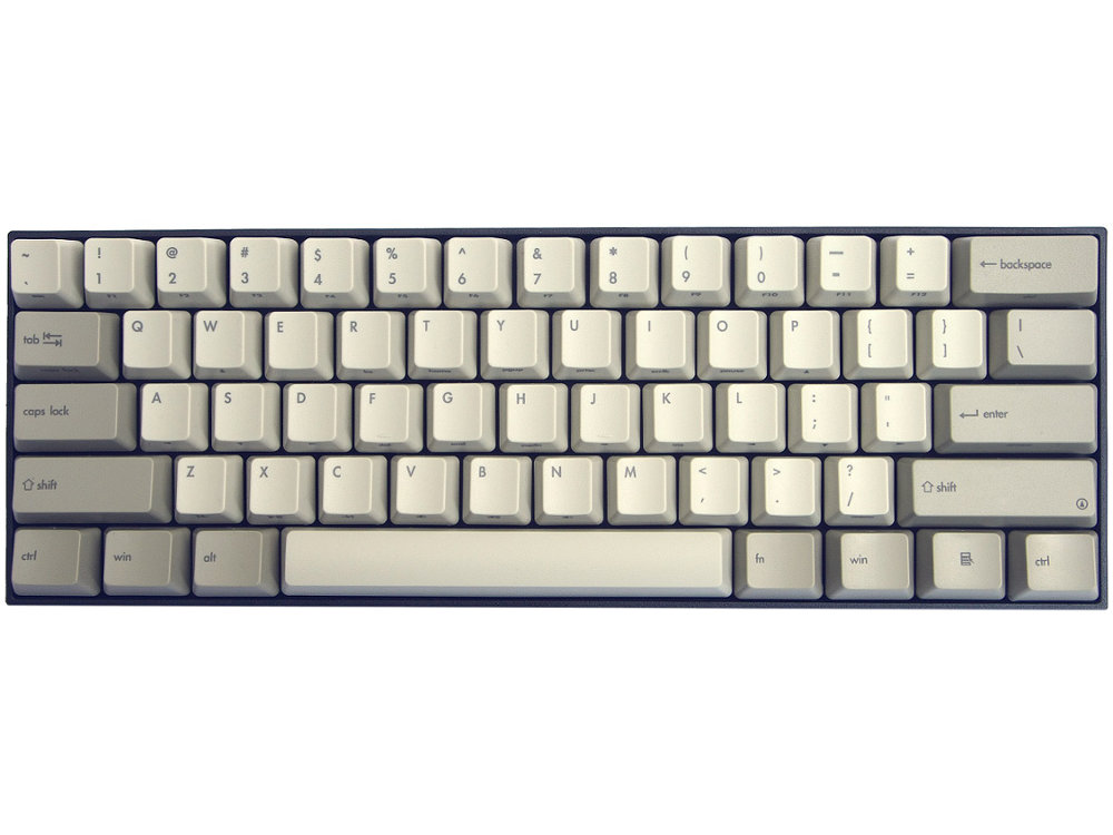 USA V60 Vintage 60% MX Brown Tactile Keyboard